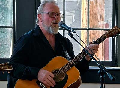 James Morley on the Patio!