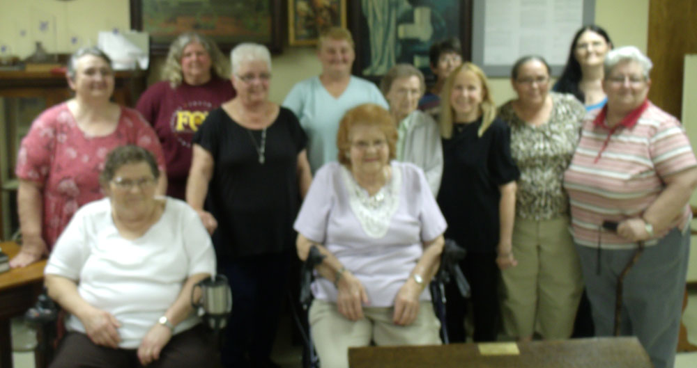 Ladies Auxiliary officers for Fraternal Order of Eagles Aerie 1406